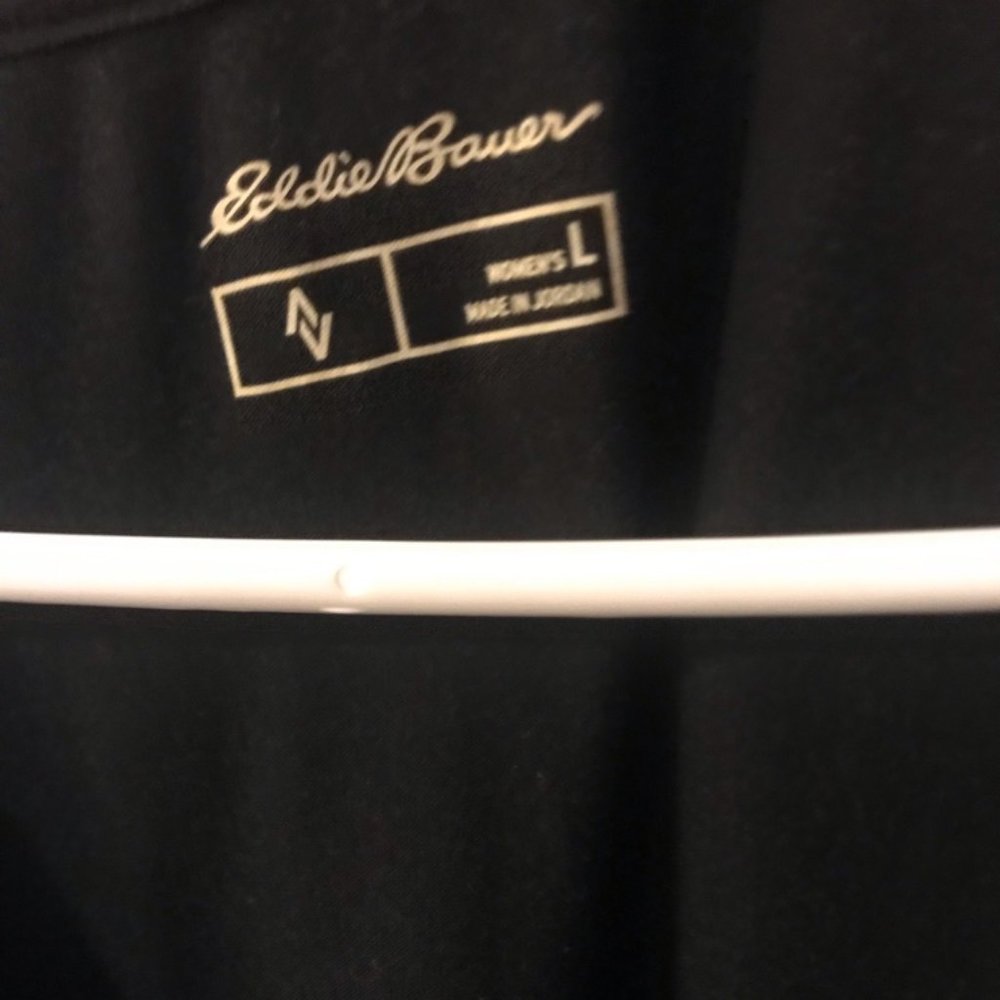 TRAVEX DRESS, EDDIE BAUER, LARGE, BLACK